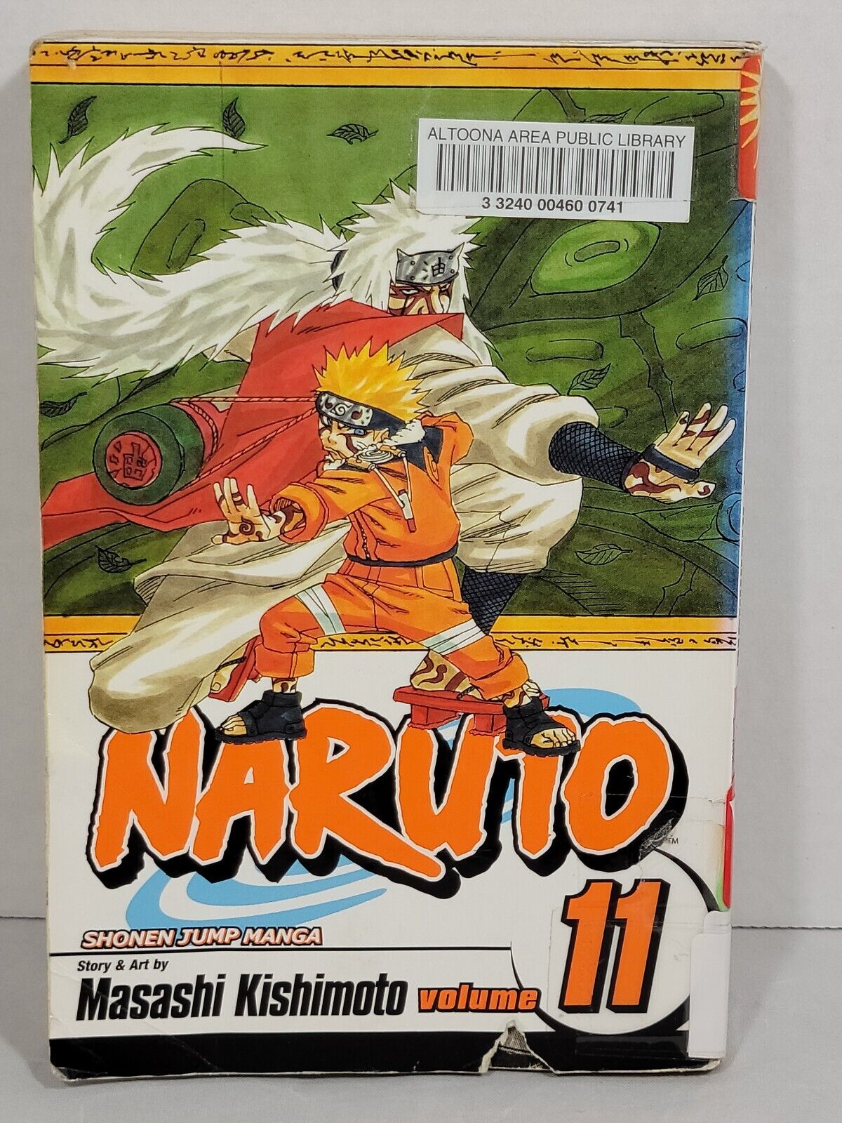 Naruto, Vol. 11 by Masashi Kishimoto Ex-Library copy