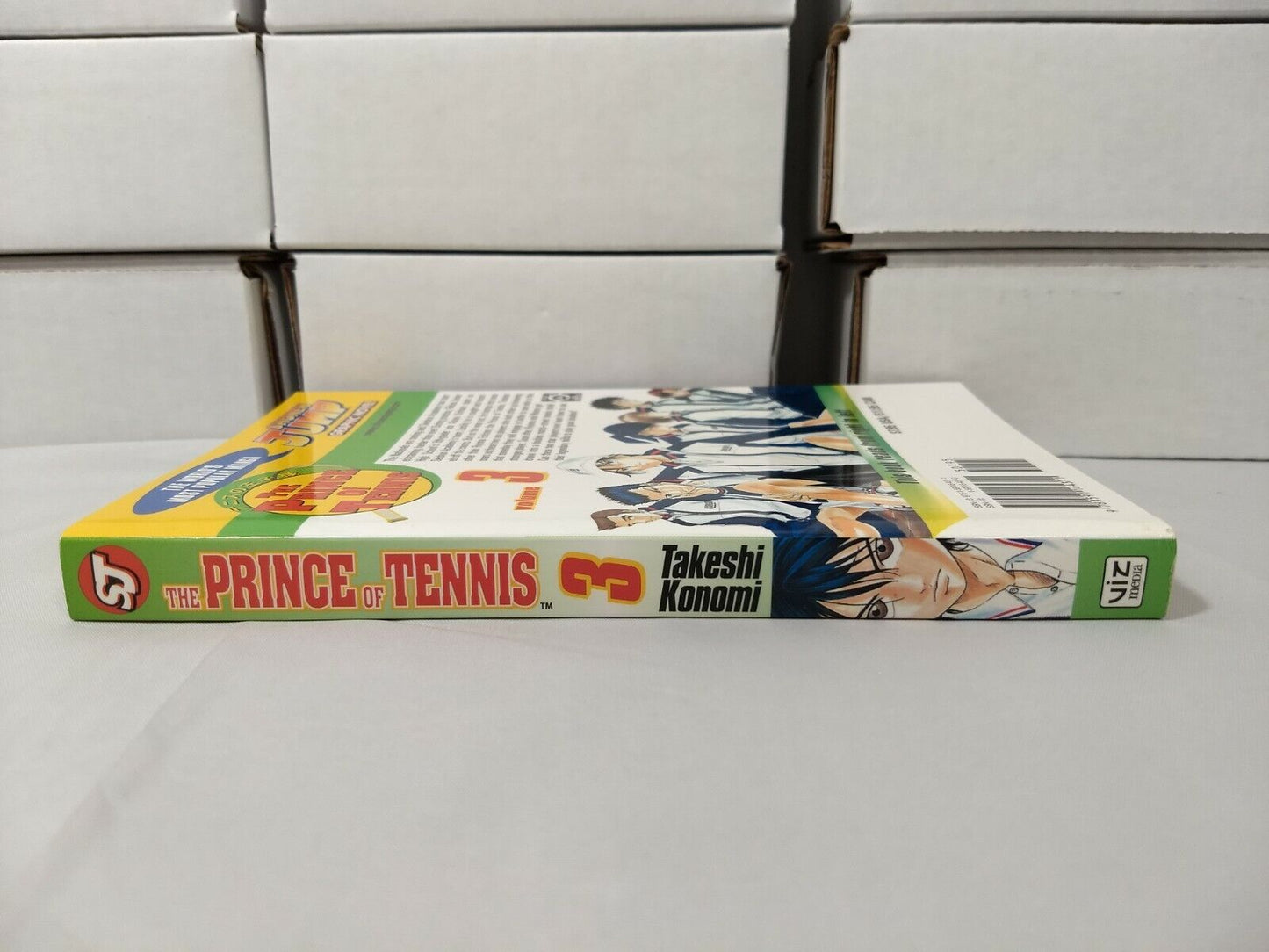 The Prince of Tennis, Vol. 3 by Takeshi Konomi (Viz Media, English Manga)