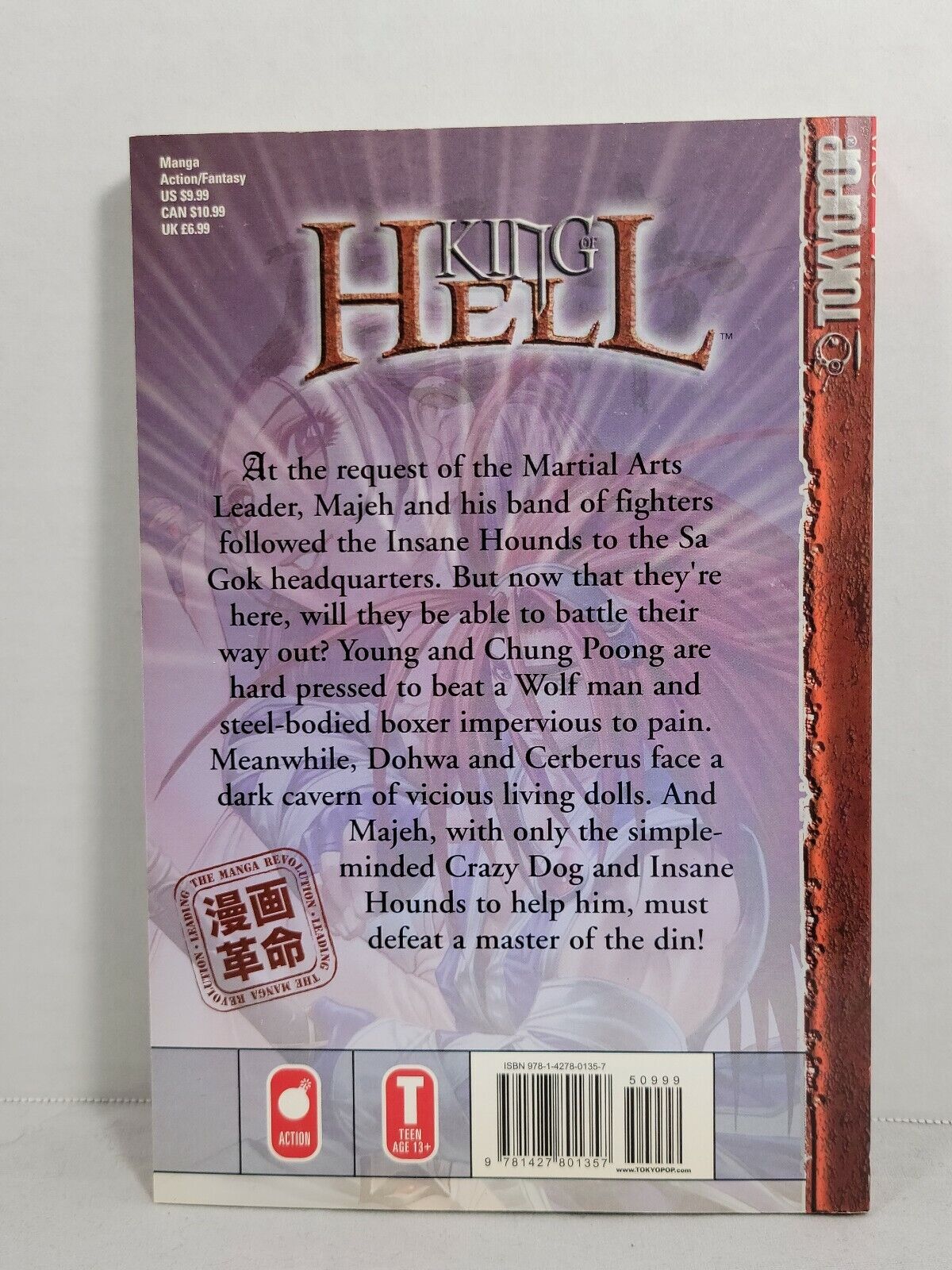King of Hell, Vol. 20 by Ra In-Soo (2008, Tokyopop, English, Action)