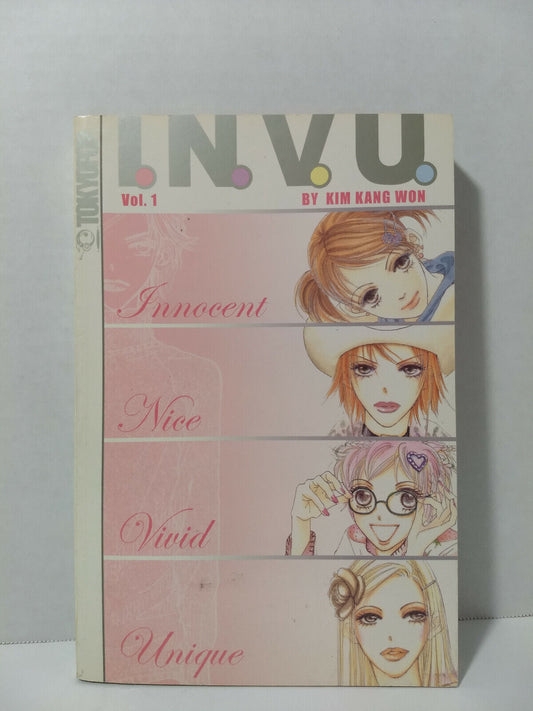 I.N.V.U volume 1  by Kim Kang Won (Tokyopop, English Manga)