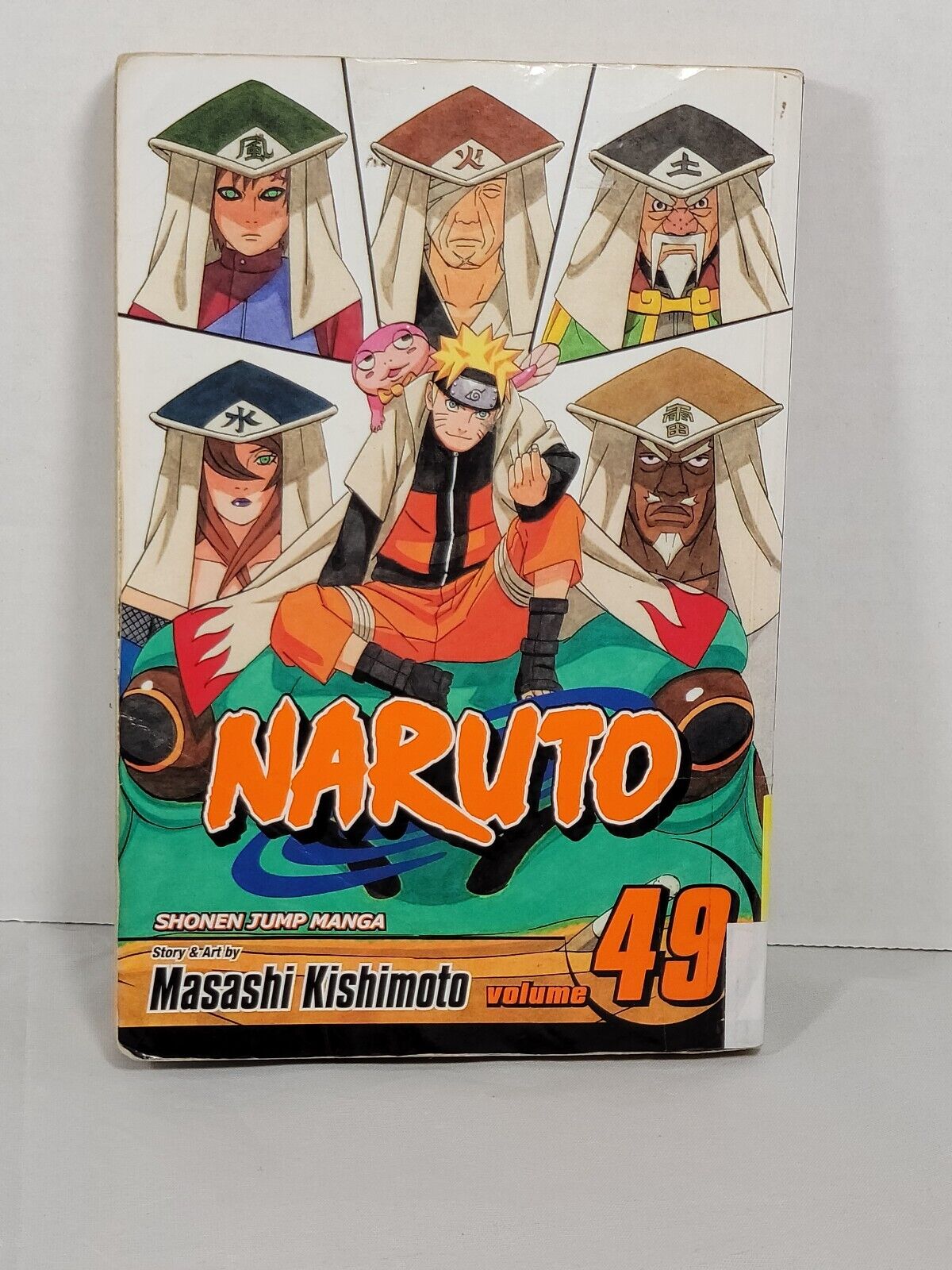 Naruto, Vol. 49 by Masashi Kishimoto Ex-Library copy