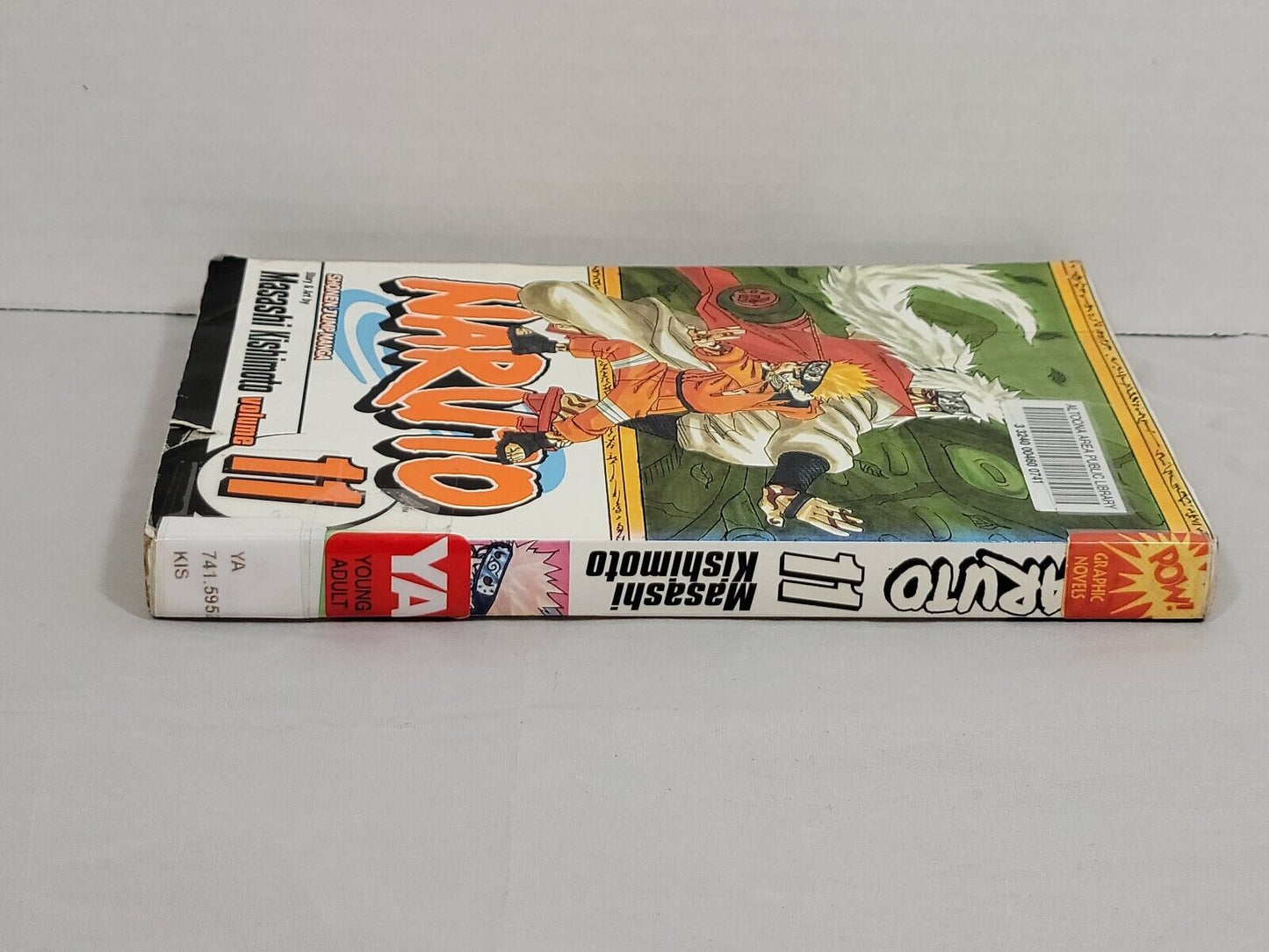 Naruto, Vol. 11 by Masashi Kishimoto Ex-Library copy