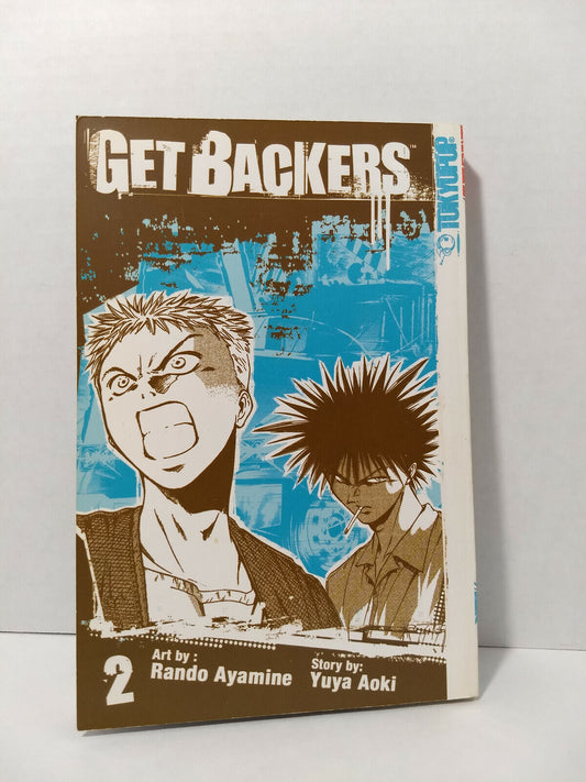 Get Backers Vol. 2 by Yuya Aoki (Tokyopop, English Manga)