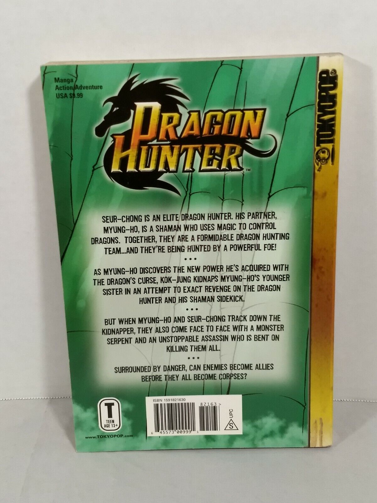 Dragon Hunter, Vol. 3 by Hong Seock Seo (2003, Tokyopop, English, Action)