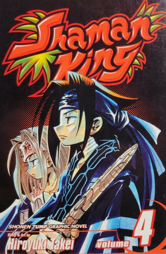 Shaman King, Vol. 4 by Hiroyuki Takei 2004, Trade Paperback, English, Viz Media