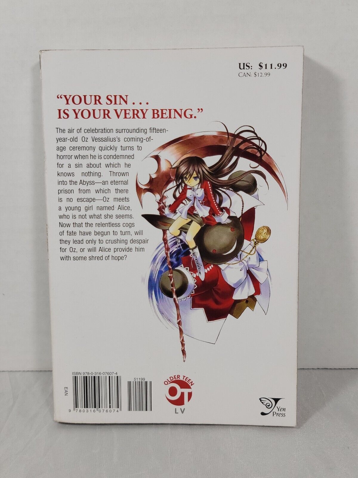 Pandora Hearts, #1 by Jun Mochizuki (Yen Press, English, Softcover, Modern Age)