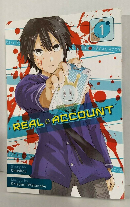 Real Account, Vol. 1 by Okushou (Kodansha, English Manga)