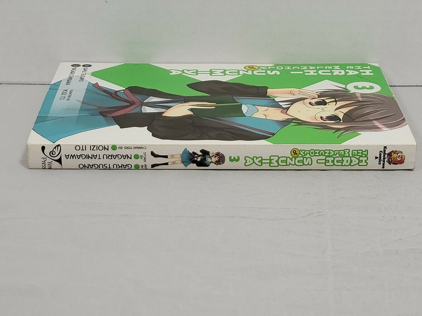 The Melancholy of Haruhi Suzumiya, Vol. 3 by  Nagaru Tanigawa (Yen Press)