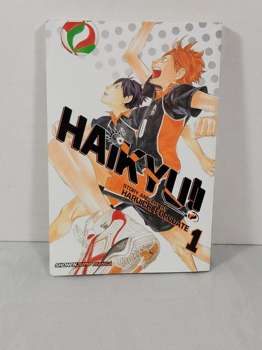 Haikyu!! #1 by Haruichi Furudate ( Viz Media, English, Softcover, Graphic Novel)