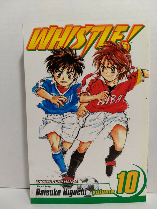 Whistle! Vol. 10 by Daisuke Higuchi (Viz Media, English Manga)