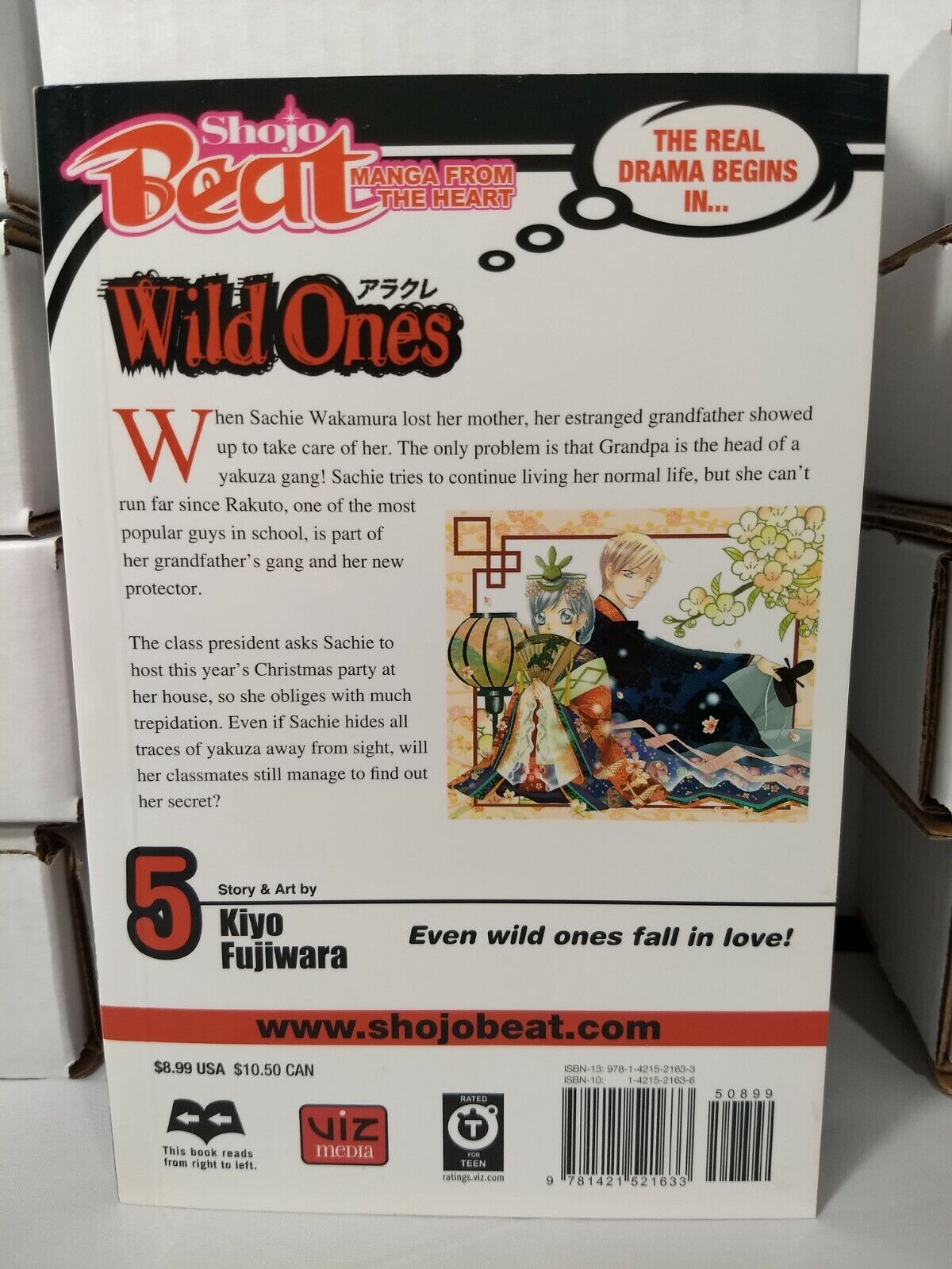 Wild Ones, Vol. 5 by Kiyo Fujiwara (Viz Media, English Manga)