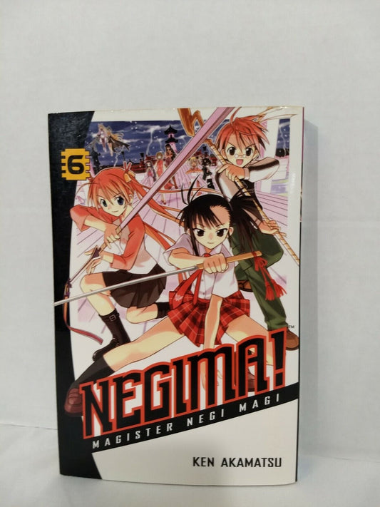 Negima! Magister Negi Magi Vol 6 by Ken Akamatsu