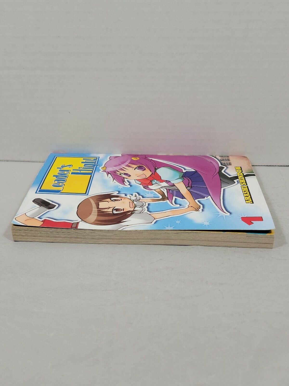 Leader's High, Vol. 1 by Arashi Shindoh (2008, CMX, English, Trade Paperback)
