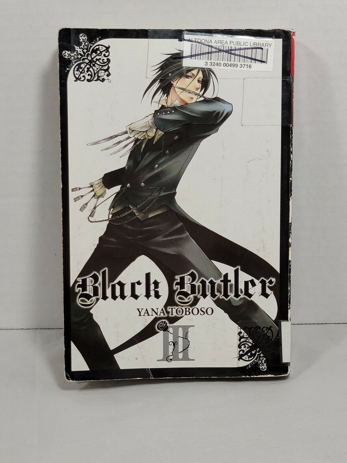 Black Butler #3 by Yana Toboso Ex-library copy