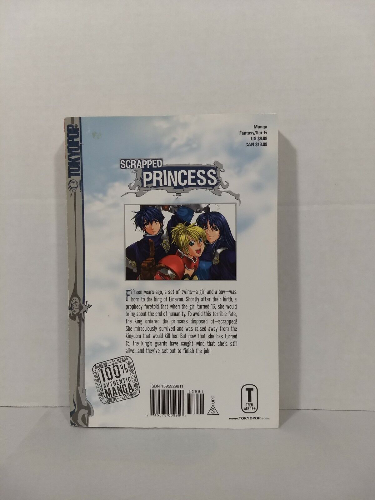 Scrapped Princess Vol. 1 by Ichiro Sakaki (Tokyopop, English Manga)