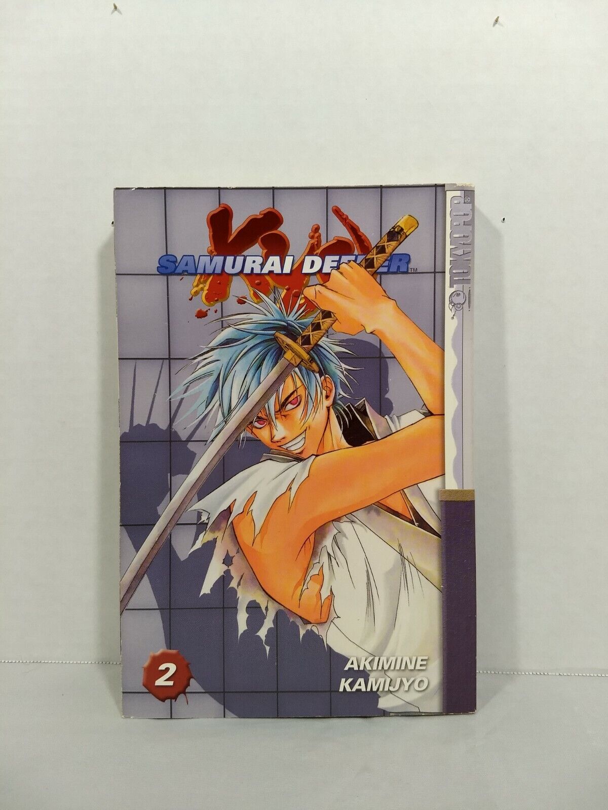 Samurai Deeper Kyo, Vol. 2 by Akimine Kamijyo (2003, Trade Paperback, Tokyopop)