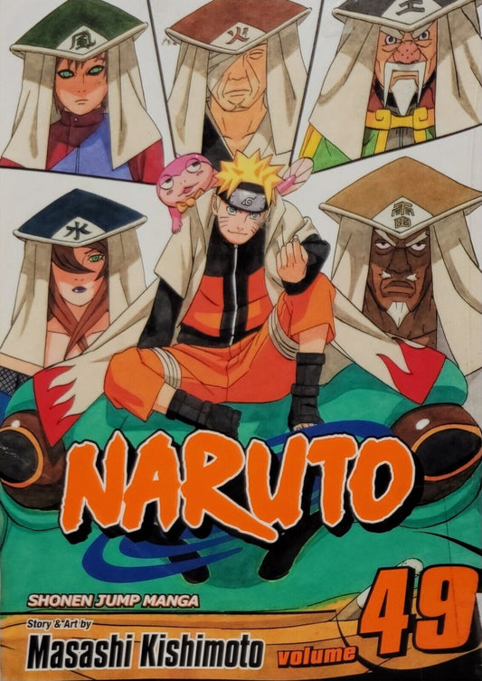 Naruto, Vol. 49 by Masashi Kishimoto Ex-Library copy