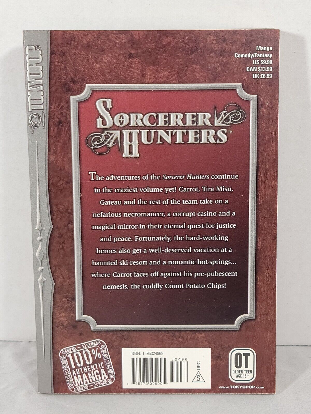 Sorcerer Hunters, #3 by Satoru Akahori (English, Tokyopop, Graphic Novel)