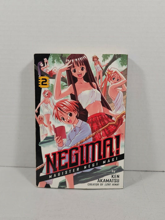 Negima! Magister Negi Magi, Vol. 2 by Ken Akamatsu (2004, Del Rey, English, Fantasy)
