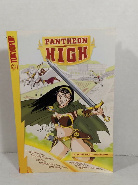 Pantheon High, Vol. 2 by Paul Benjamin (2008, Tokyopop, English, Fantasy)