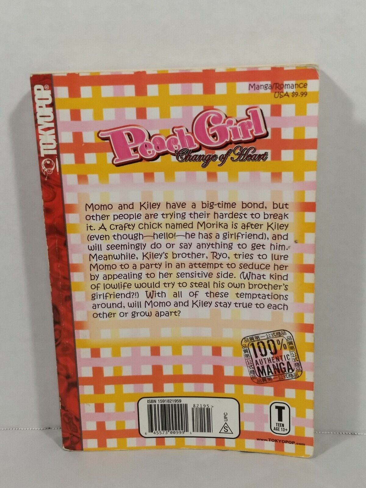 Peach Girl: Change of Heart, Vol. 2 by Miwa Ueda (2003, Tokyopop, English)