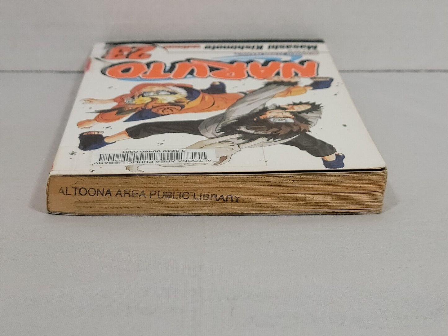 Naruto, Vol. 23 by Masashi Kishimoto Ex-Library copy