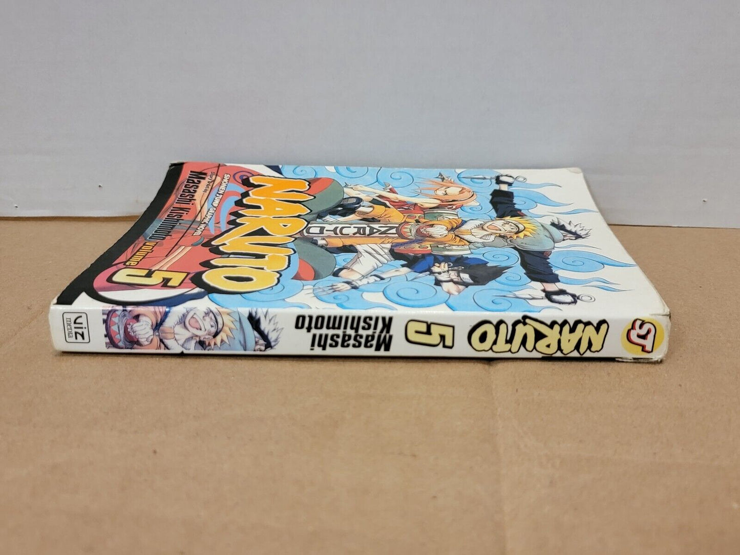 Naruto, Vol. 5 by Masashi Kishimoto (Trade Paperback, English, Viz Media)