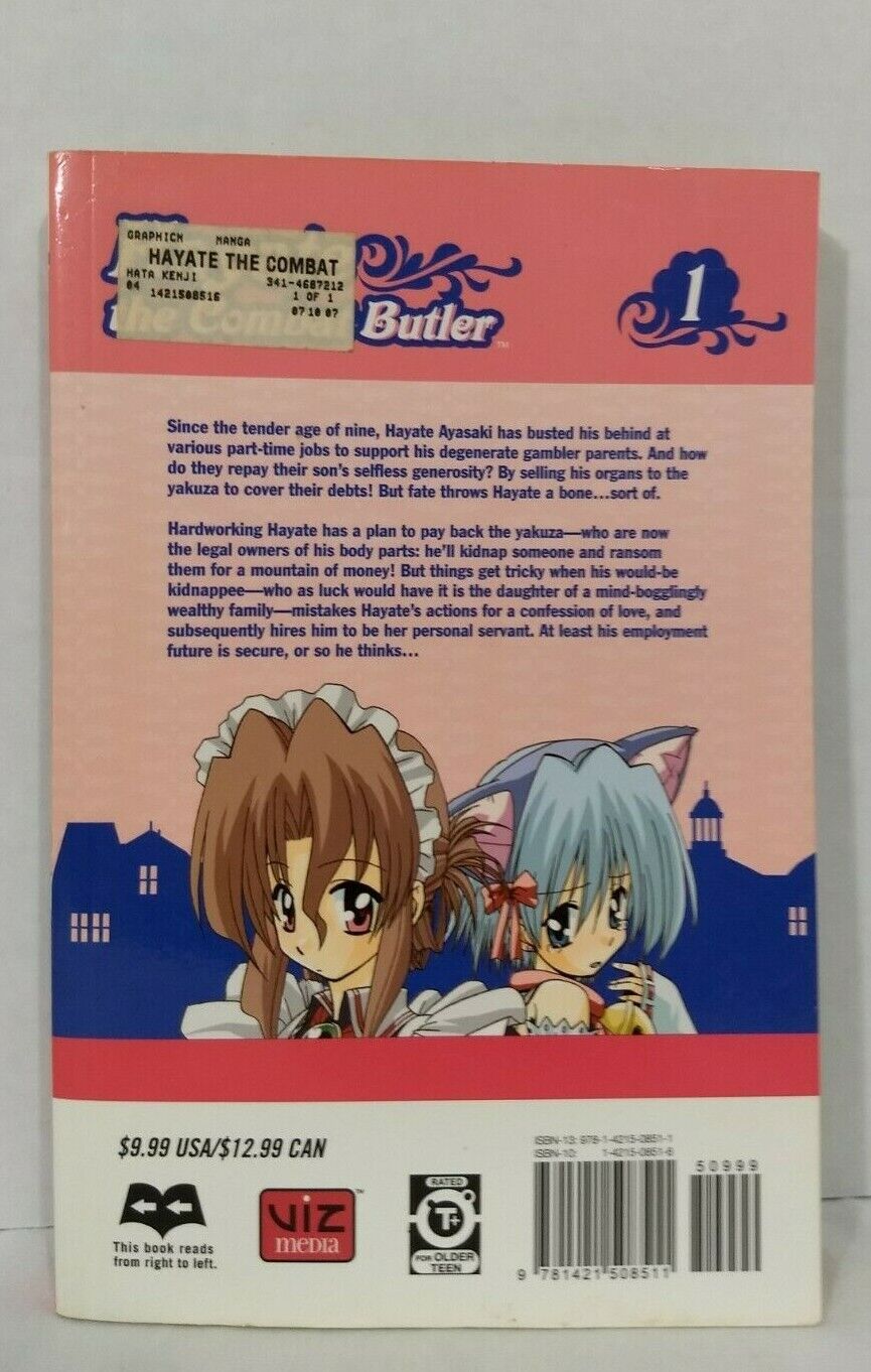 Hayate the Combat Butler, Vol. 1 by Kenjiro Hata