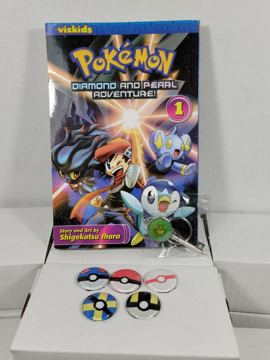 Pokemon Diamond and Pearl Adventure!, Vol. 1 collaborative box.