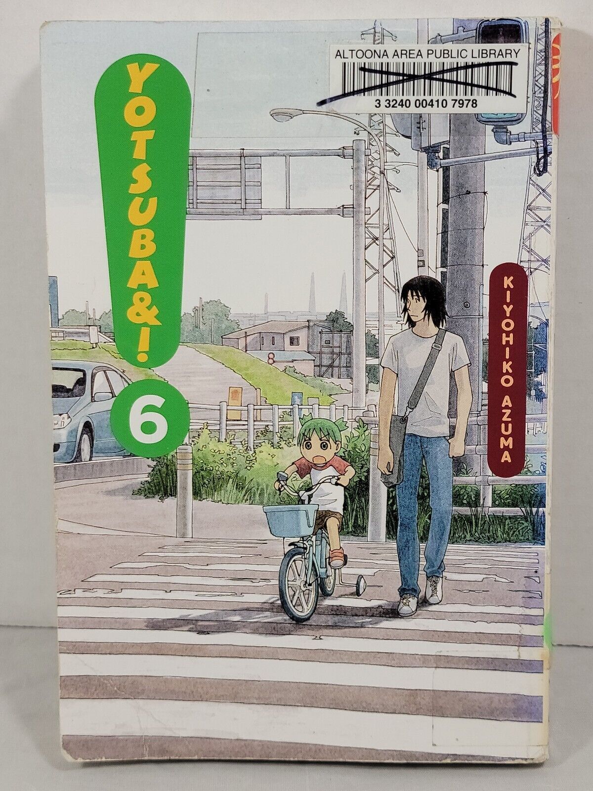 Yotsuba, Vol. 6 by Kiyohiko Azuma Ex-Library copy