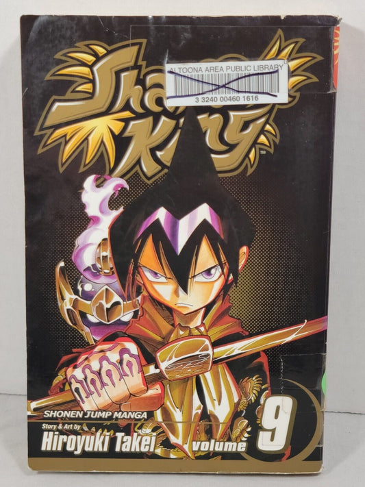 Shaman King, Vol. 9 by Hiroyuki Takei Ex-Library copy