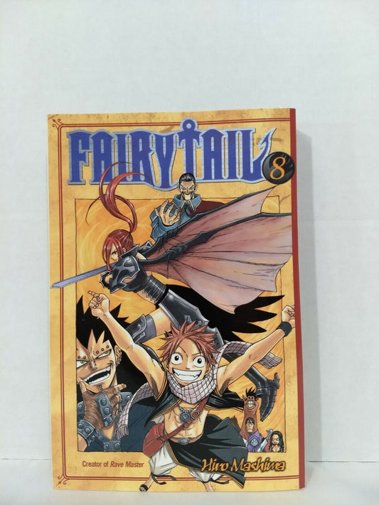 Fairy Tail 8 by Hiro Mashima (Kodansha, English Manga)