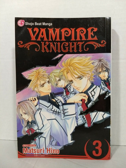 Vampire Knight, Vol. 3 by Matsuri Hino (Viz Media, Trade Paperback, English)