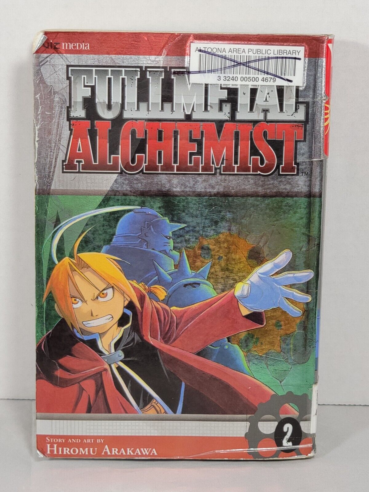 Fullmetal Alchemist, Vol. 2 by Hiromu Arakawa Ex-Library copy