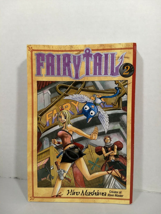 Fairy Tail, Vol. 2 by Hiro Mashima (Kodansha, English Manga)