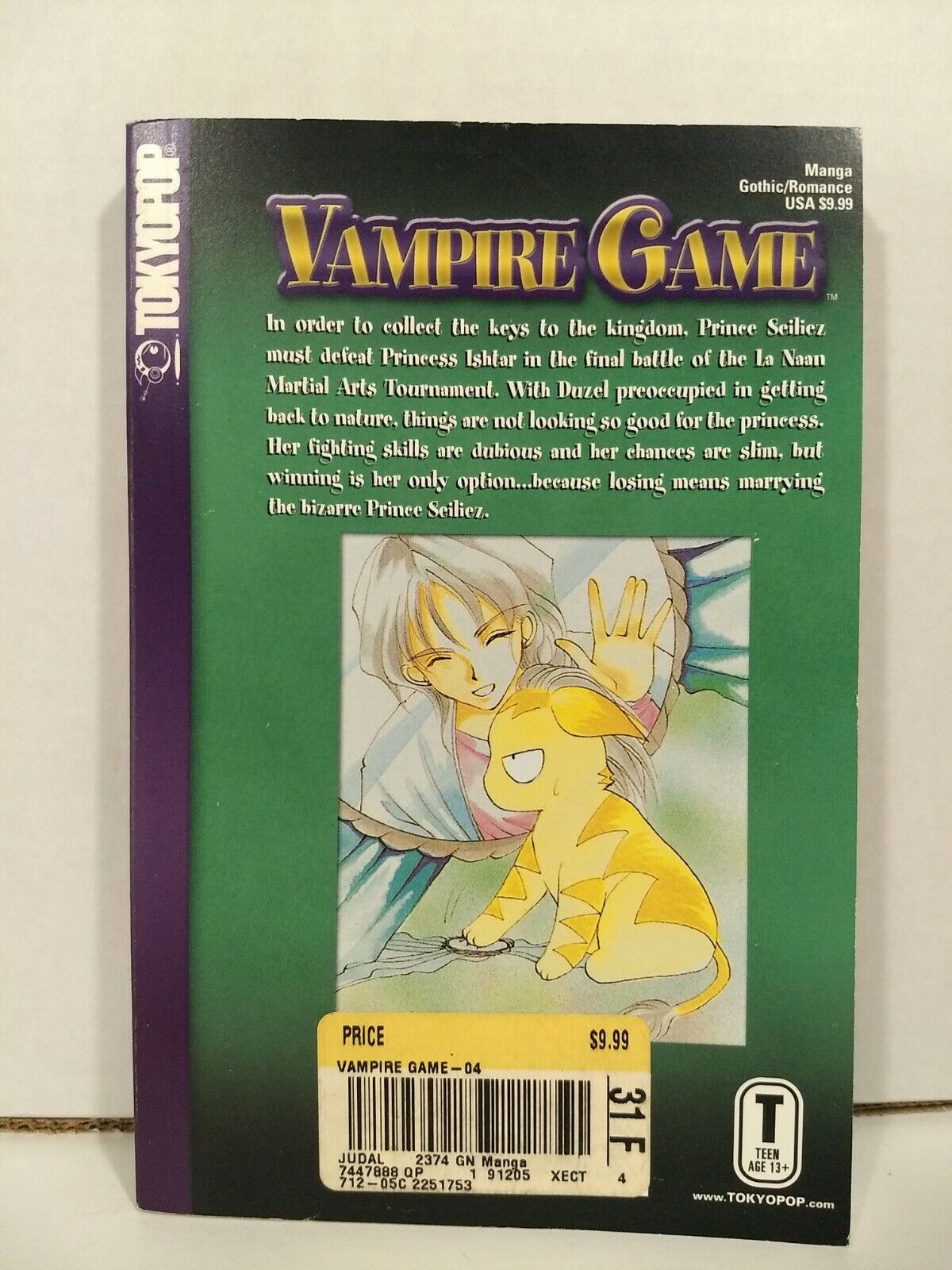 Vampire Game Vol 4 by Judal (Tokyopop, English Manga)