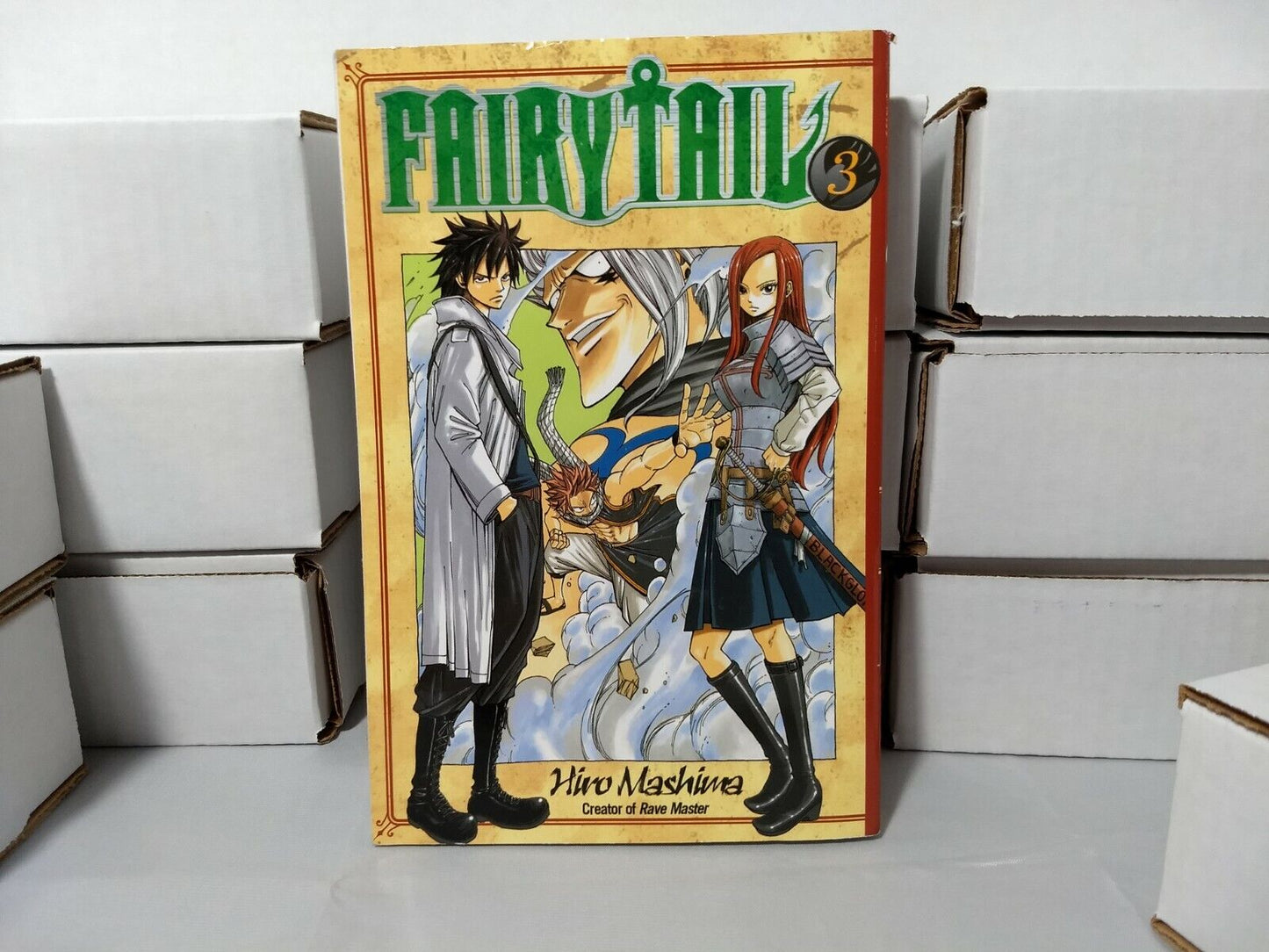 Fairy Tail Vol 3 by Hiro Mashima (Kodansha, English Manga)