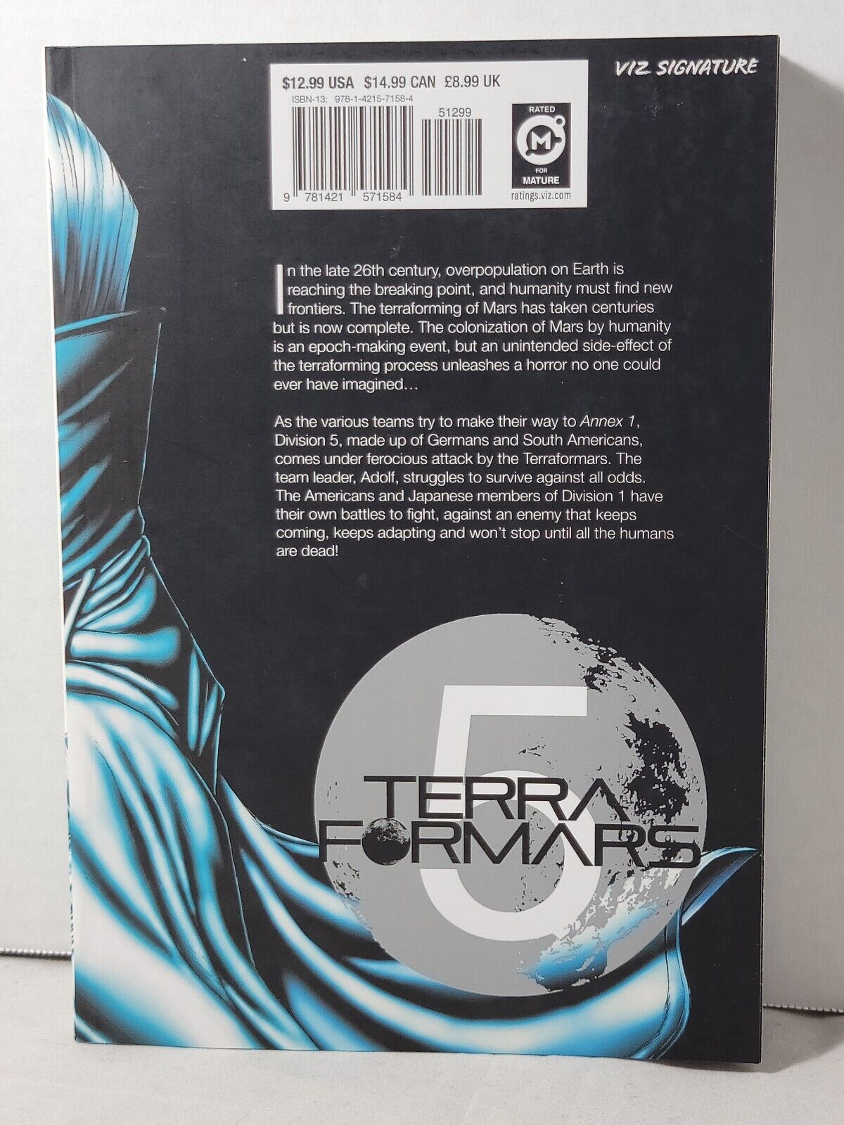 Terra Formars, Vol. 5 by Yu Sasuga (2015, Trade Paperback, English, Viz Media )