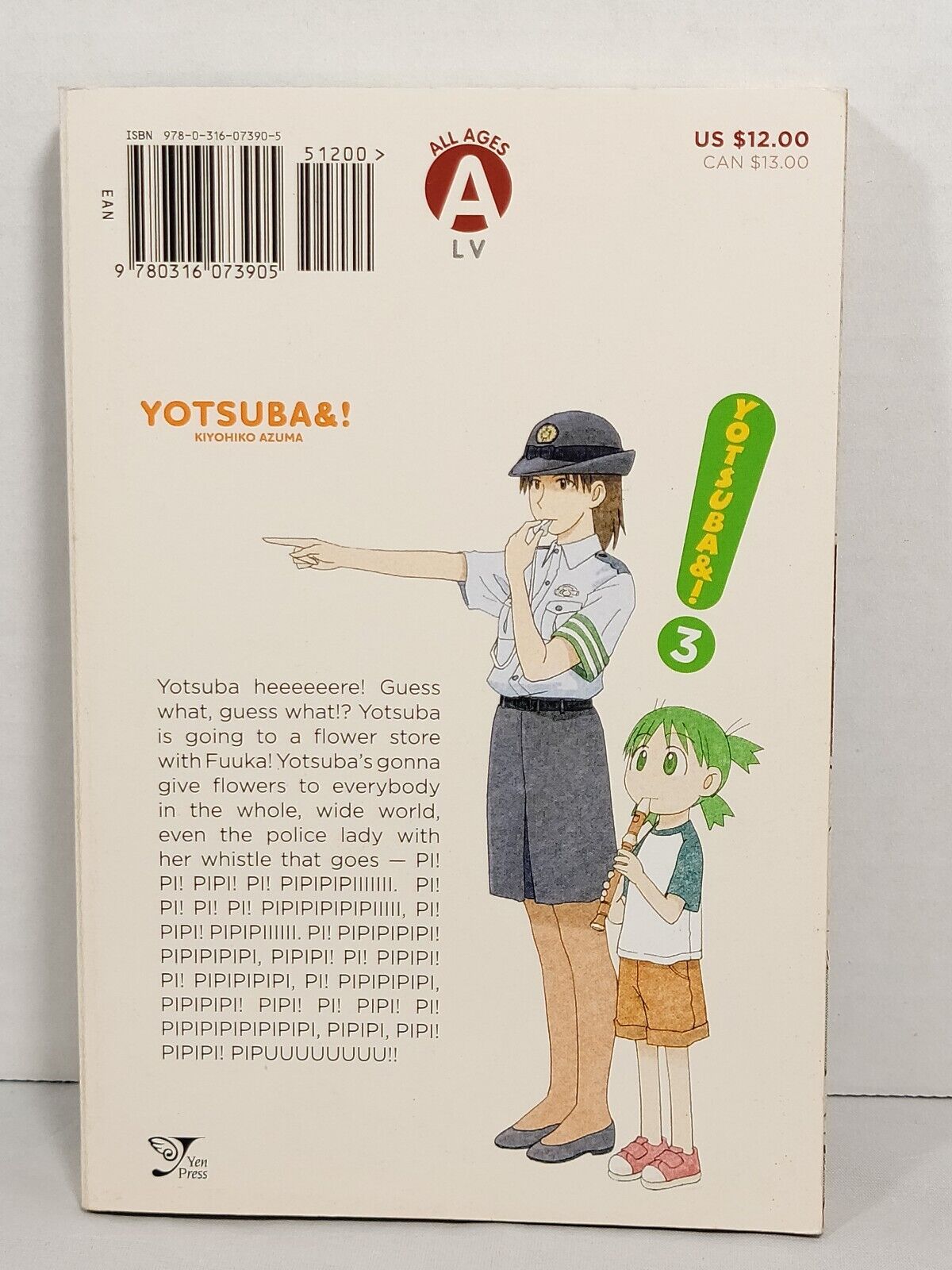 Yotsuba&!, Vol. 3 by Kiyohiko Azuma(Trade Paperback, English, Yen Press)