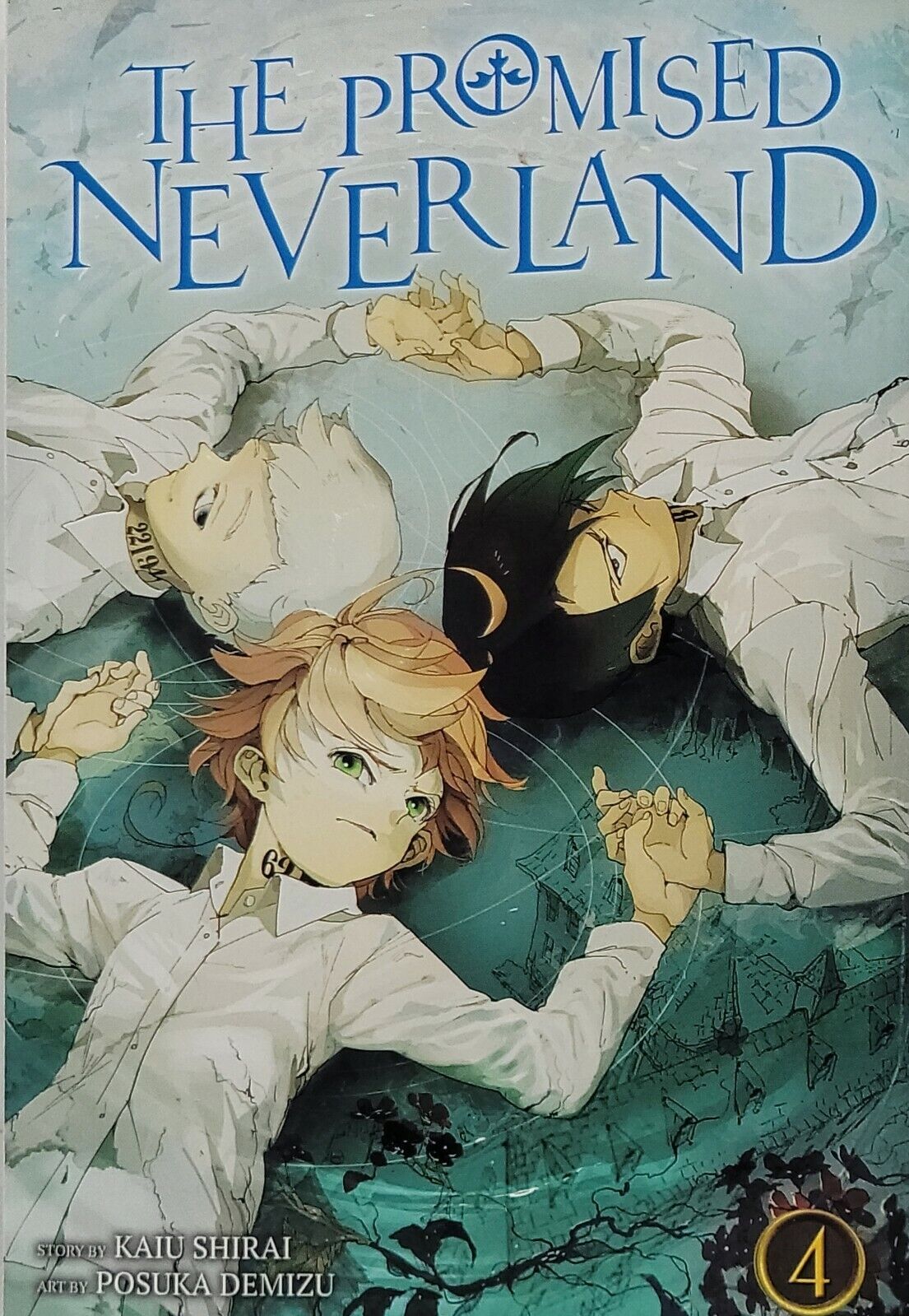 The Promised Neverland, Vol. 4 by Kaiu Shirai (Viz Media, English, Fantasy)