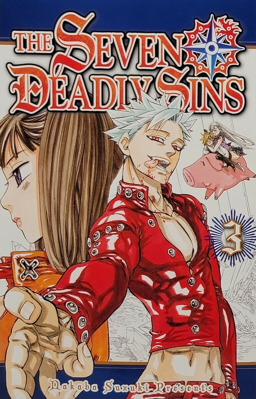 The Seven Deadly Sins, Vol. 3 by Nakaba Suzuki (,Kodansha Comics, English)