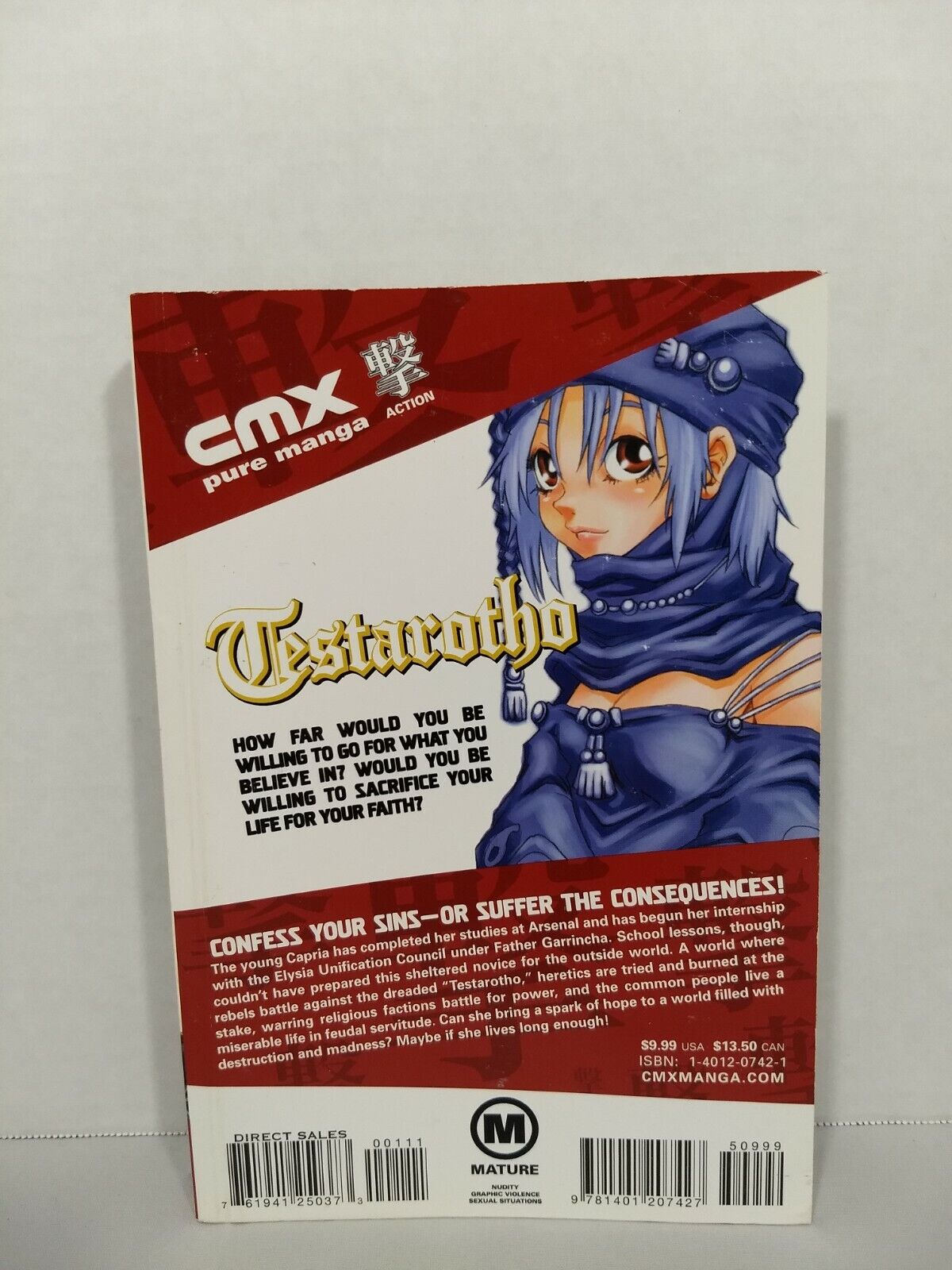 Testarotho, Vol. 1 By Kei Sanbe (CMX, English Manga)