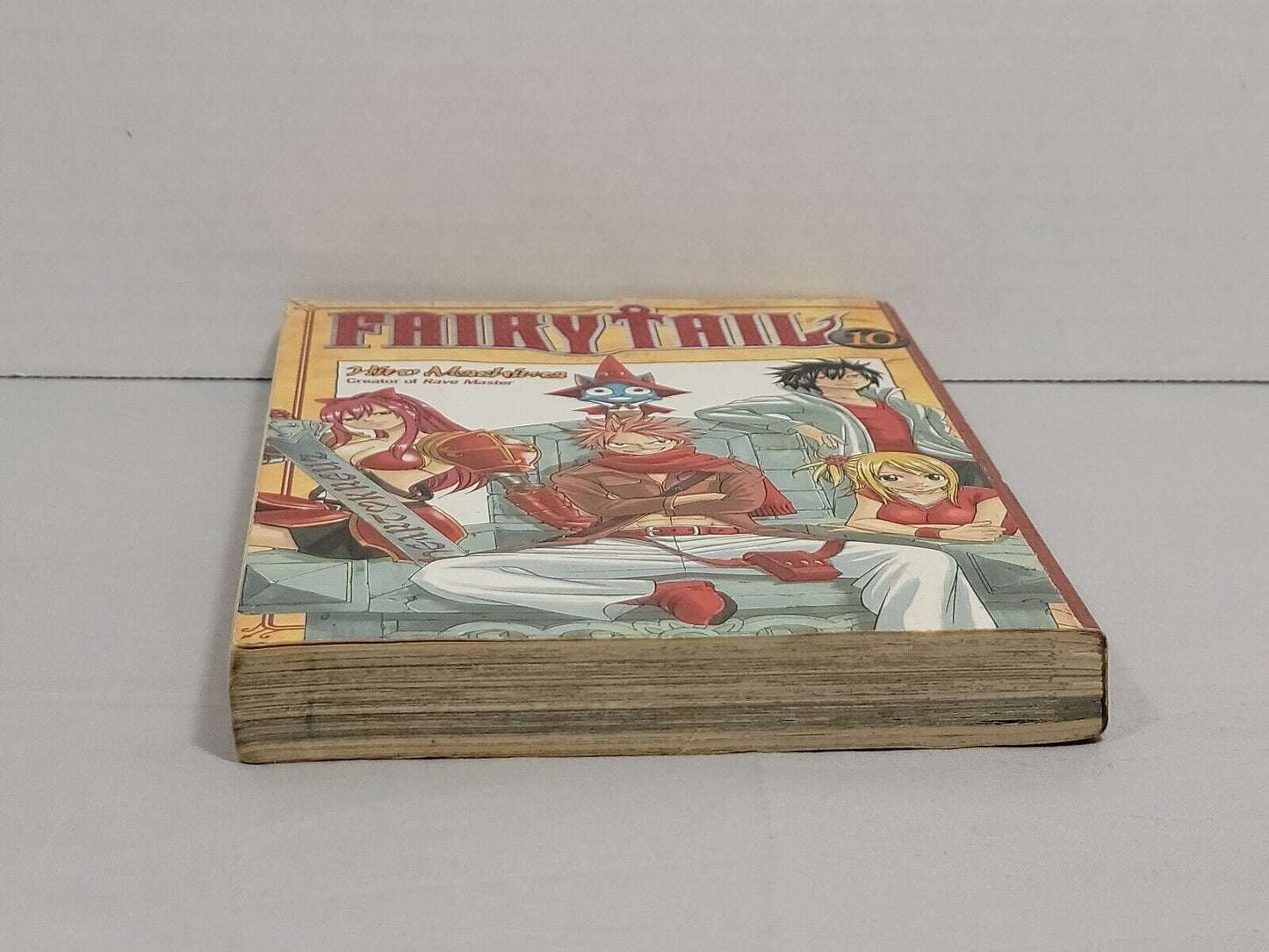 Fairy Tail 10 by Hiro Mashima ( Trade Paperback, English, Del Rey)