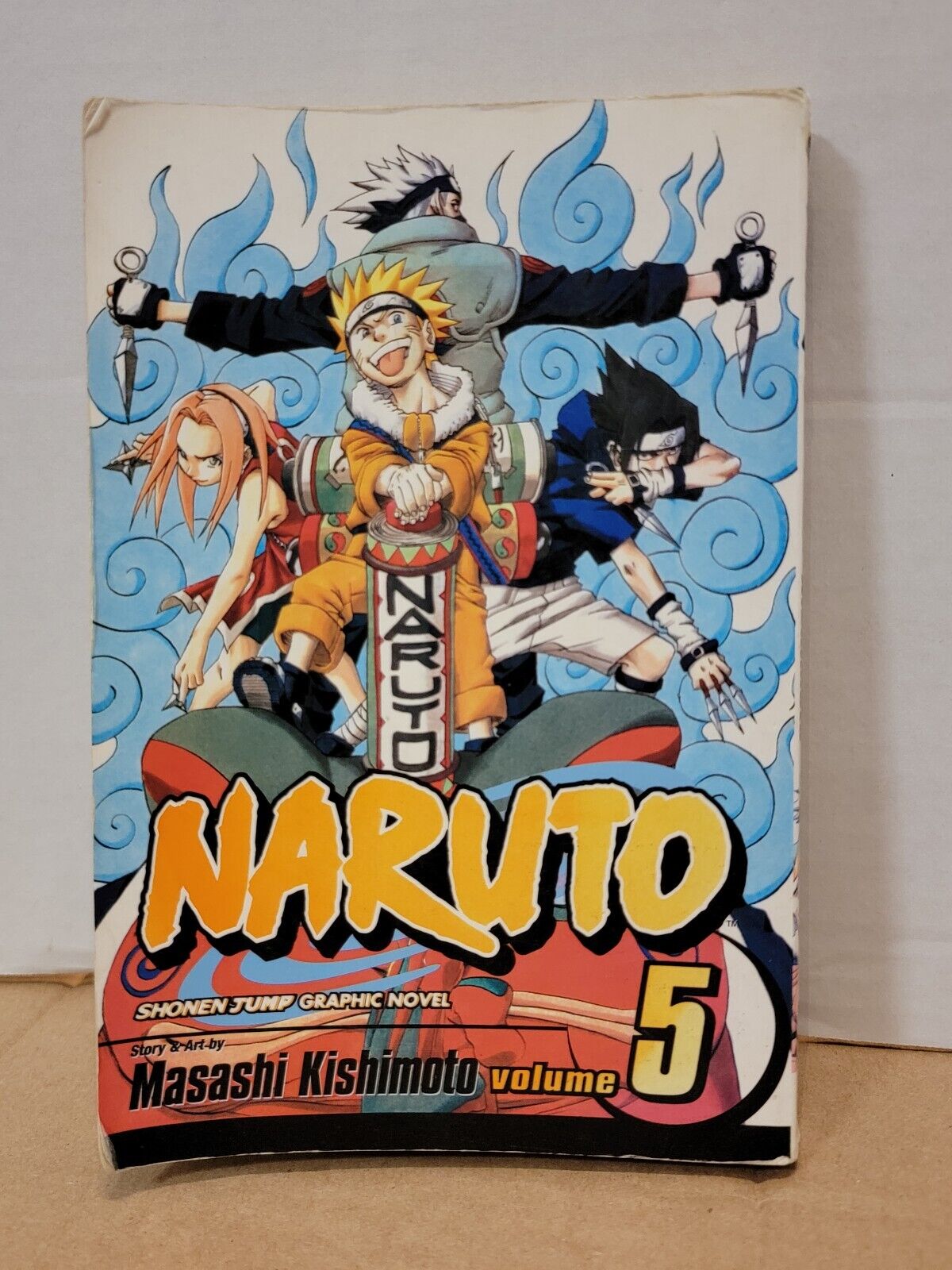 Naruto, Vol. 5 by Masashi Kishimoto (Trade Paperback, English, Viz Media)