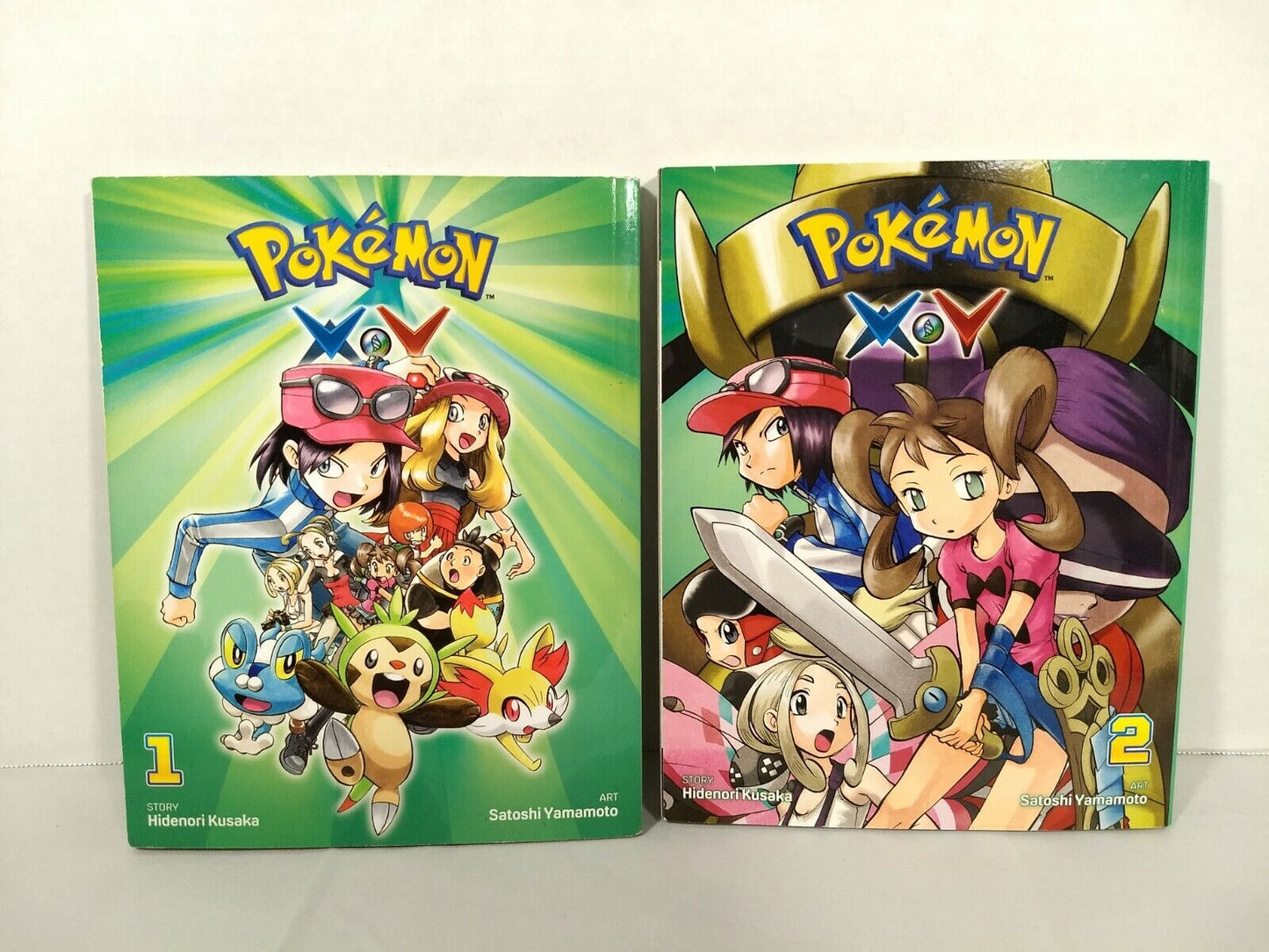 Pokemon X Y Vol. 1-6 by Hidenori Kusaka and Satoshi Yamamoto