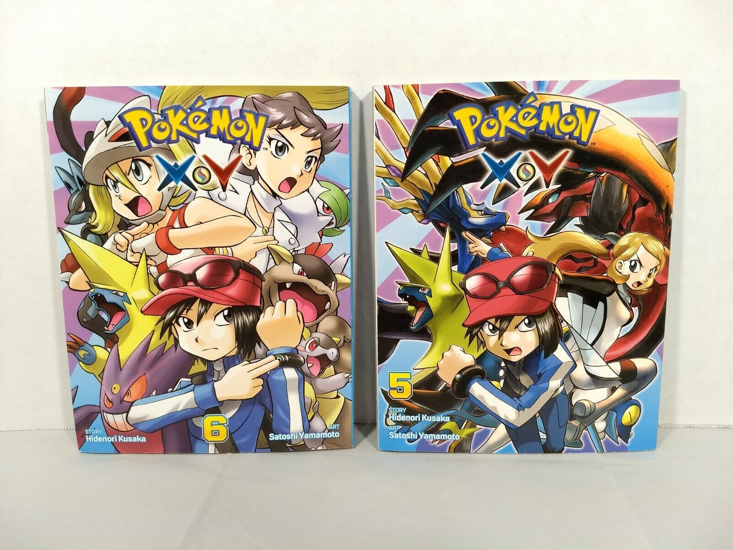 Pokemon X Y Vol. 1-6 by Hidenori Kusaka and Satoshi Yamamoto