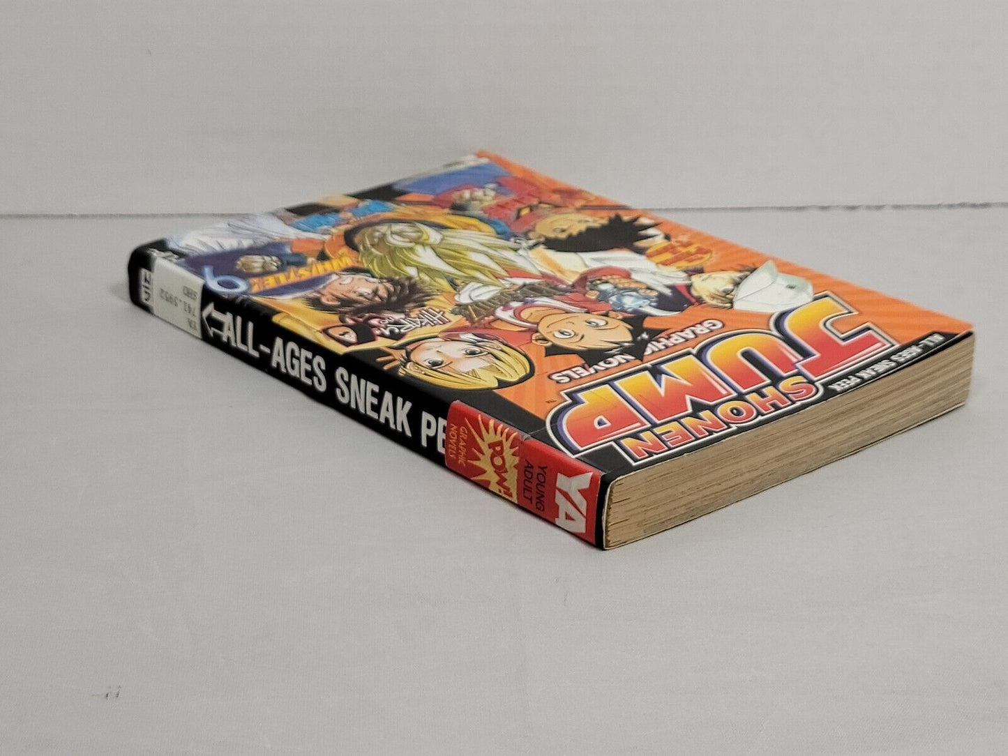 All-Ages Sneak Peak,  Shonen Jump, Ex-Library copy