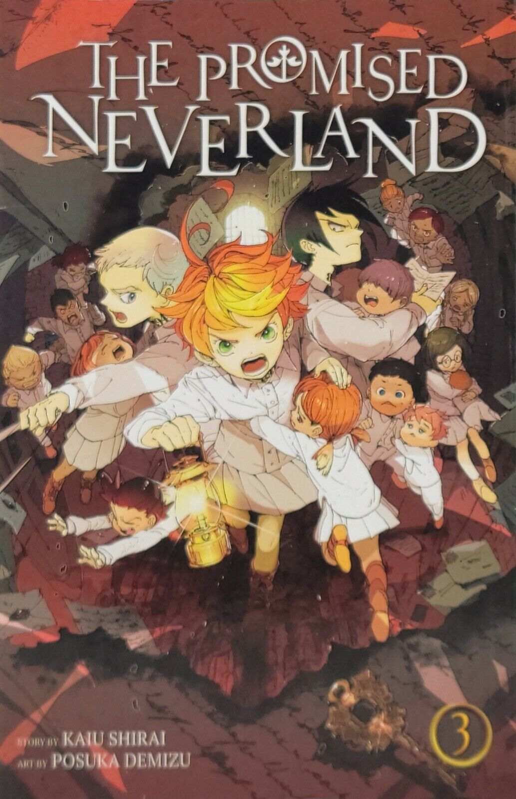 The Promised Neverland, Vol. 3 by Kaiu Shirai (Viz Media, English, Fantasy)