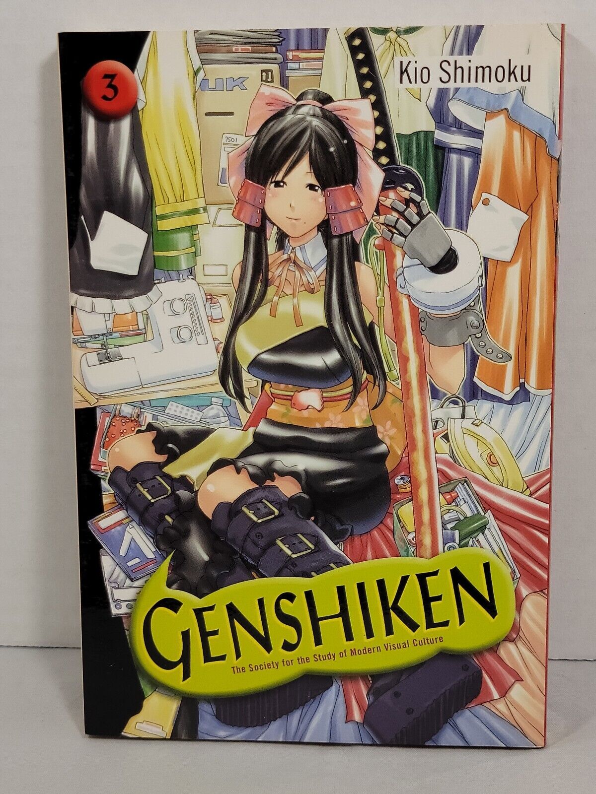 Genshiken: The Society for the Study of Modern Visual Culture #3 Kio Shimoku