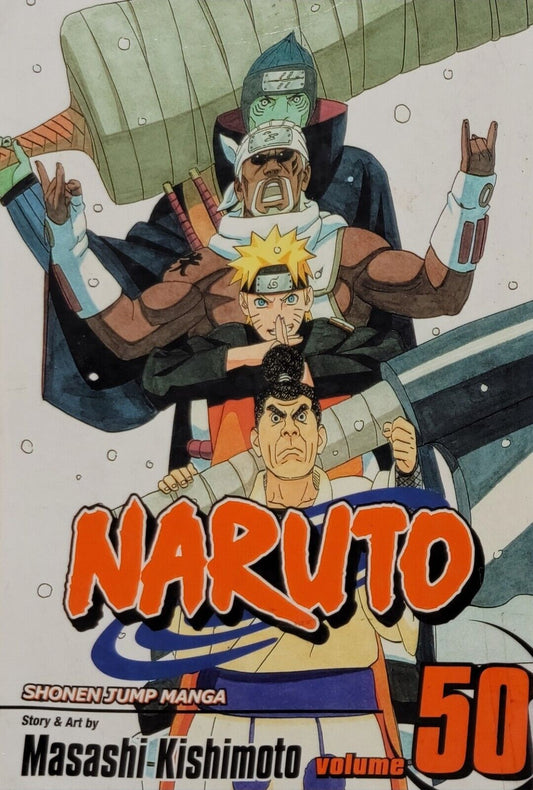 Naruto, Vol. 50 by Masashi Kishimoto Ex-Library copy